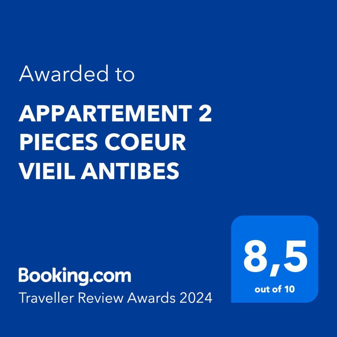 Appartement 2 Pieces Coeur Vieil Antibes Exteriör bild